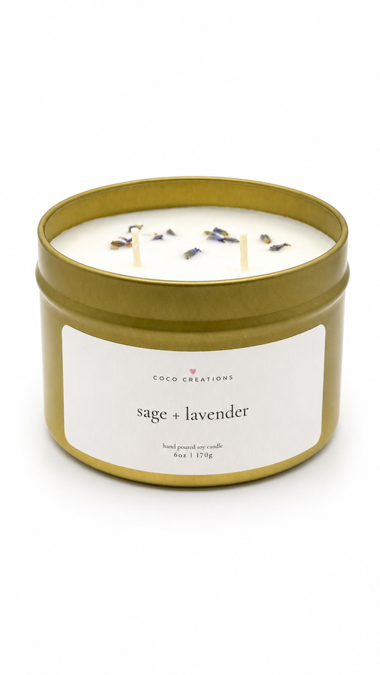 Sage + lavender