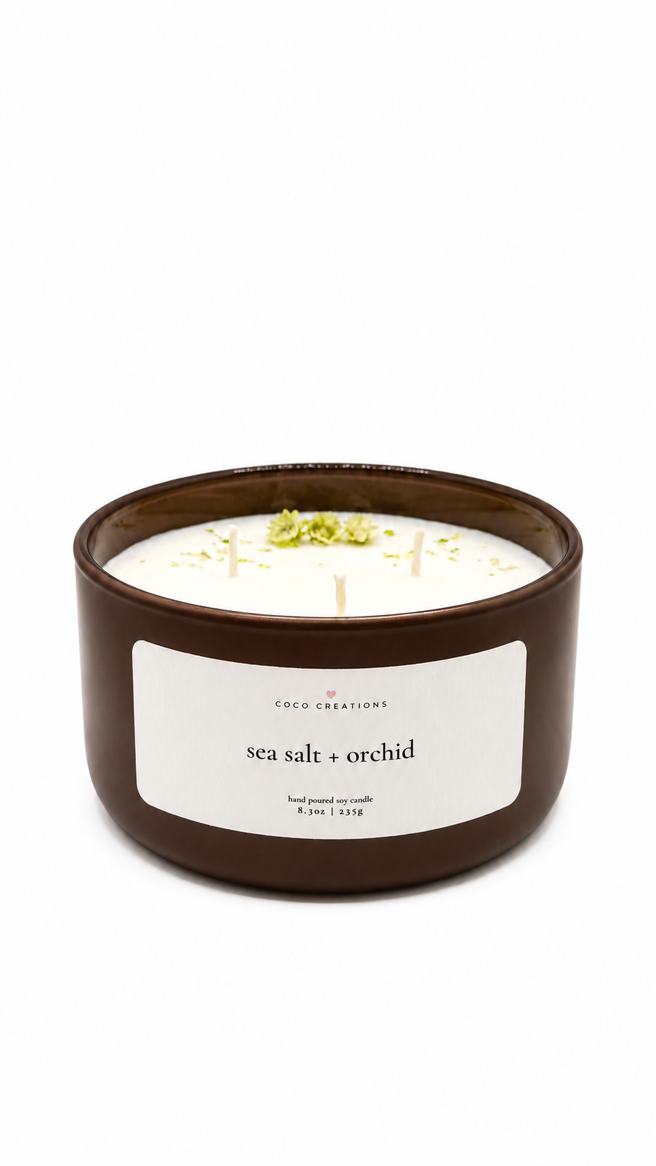 Sea salt + orchid