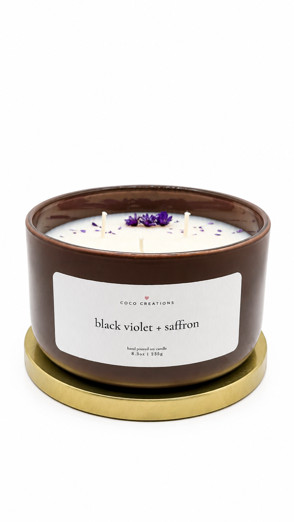 Black violet + saffron