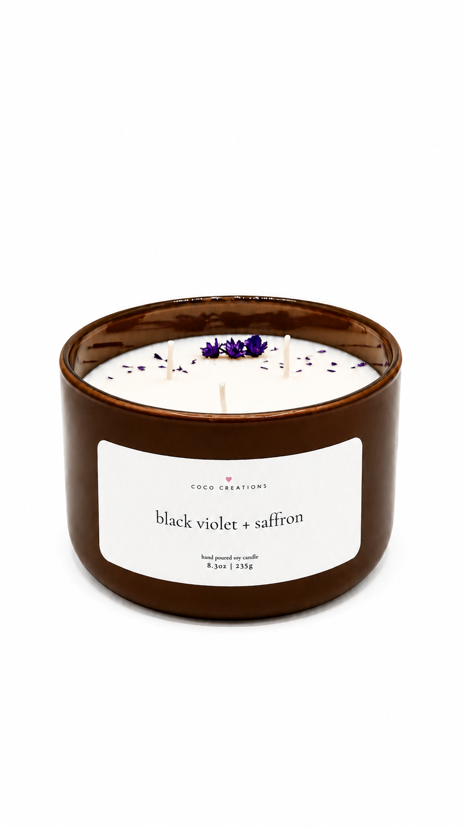 Black violet + saffron
