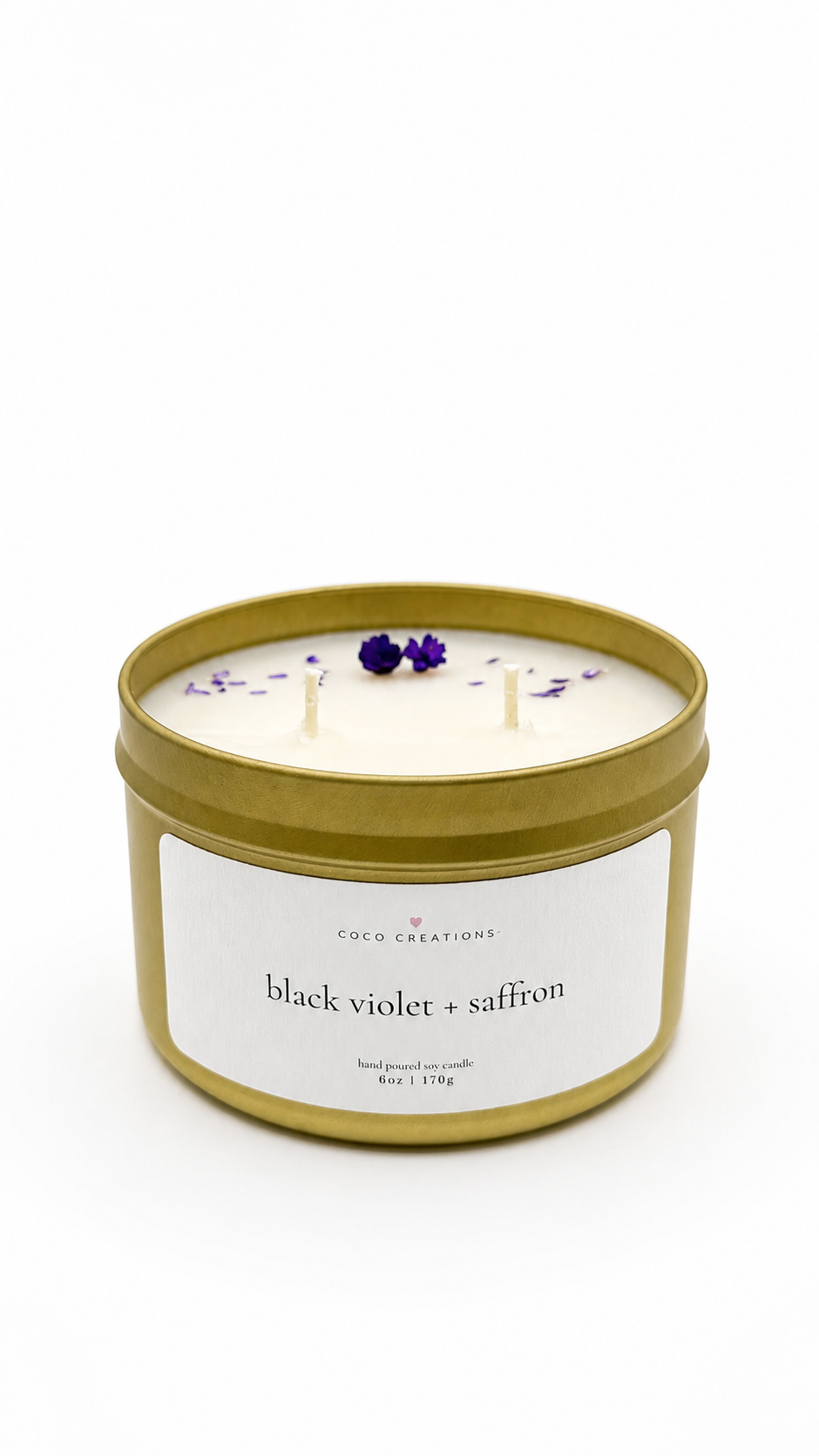 Black violet + saffron