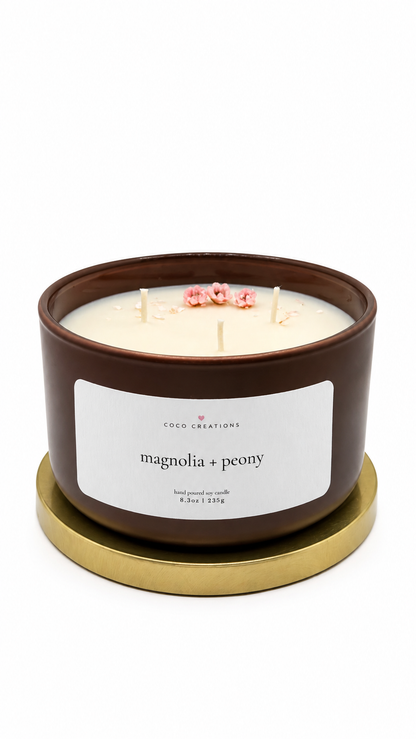 Magnolia + peony