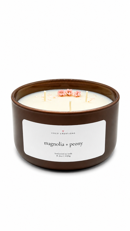 Magnolia + peony