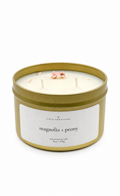 Magnolia + peony