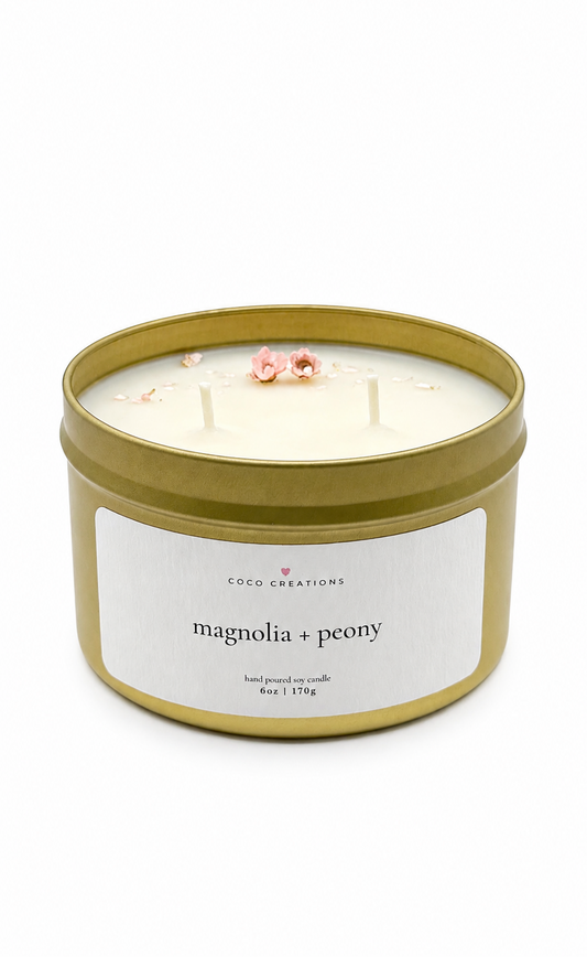 Magnolia + peony