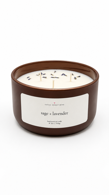 Sage + lavender