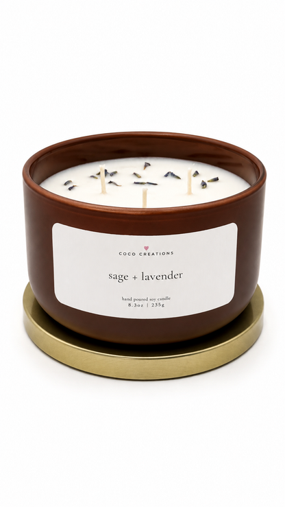 Sage + lavender