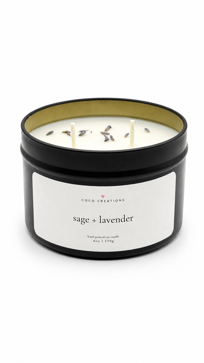 Sage + lavender
