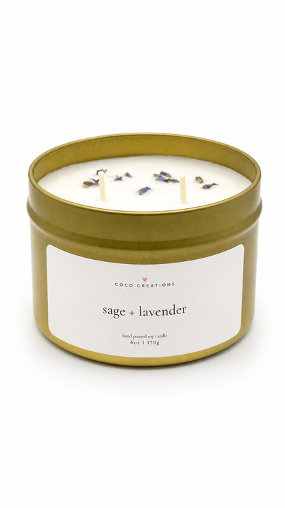 Sage + lavender