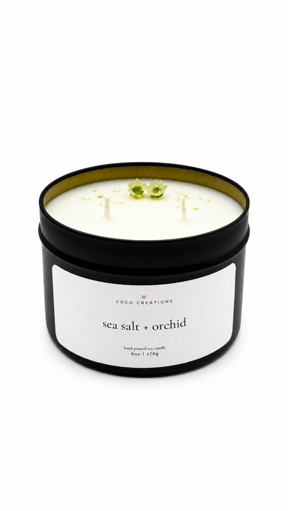 Sea salt + orchid