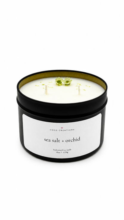 Sea salt + orchid