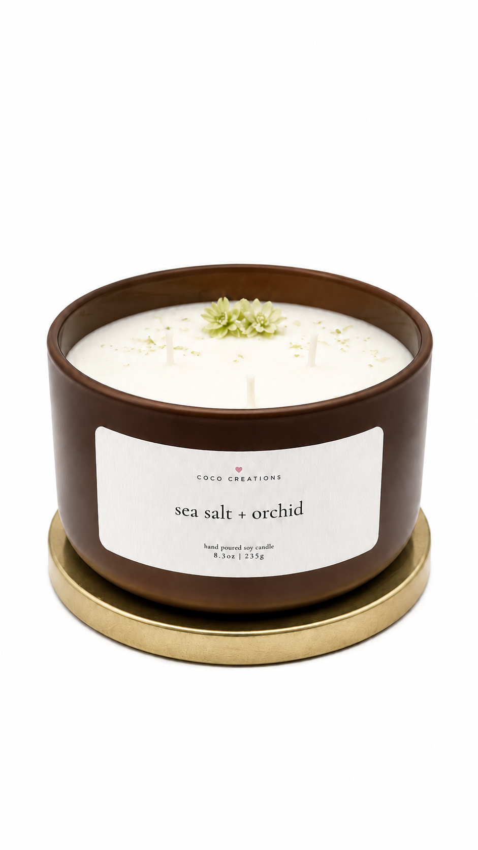 Sea salt + orchid