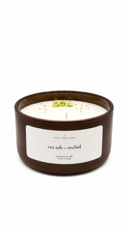 Sea salt + orchid